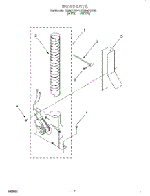 05 - Fan, Literature parts for Whirlpool Range RS385PCBW1 from AppliancePartsPros.com