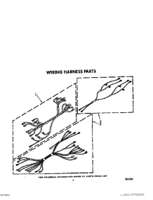 05 - Wiring Harness parts for Whirlpool Range RF366BXVW0 from AppliancePartsPros.com