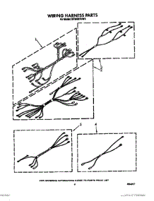 06 - Wiring Harness parts for Whirlpool Range RF366BXVW3 from AppliancePartsPros.com