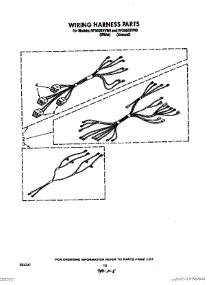 07 - Wiring Harness parts for Whirlpool Range RF365BXVW0 from AppliancePartsPros.com
