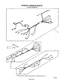06 - Wiring Harness parts for Whirlpool Range RF306BXVW2 from AppliancePartsPros.com