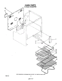 06 - Oven , Literature And Optional parts for Whirlpool Range RF365BXPW0 from AppliancePartsPros.com
