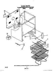 04 - Oven, Optional parts for Whirlpool Range RF390PXVW0 from AppliancePartsPros.com