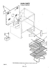 05 - Oven , Literature And Optional parts for Whirlpool Range RF390PXPW0 from AppliancePartsPros.com