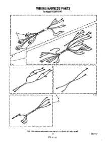 07 - Wiring Harness parts for Whirlpool Range RF390PXPW0 from AppliancePartsPros.com