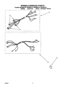 06 - Wiring Harness, Optional parts for Whirlpool Range RF302BXYG1 from AppliancePartsPros.com