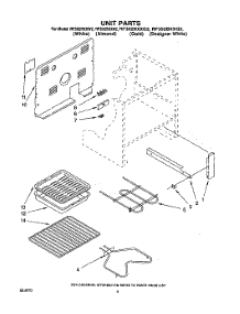 06 - Unit, Optional parts for Whirlpool Range RF302BXXG2 from AppliancePartsPros.com