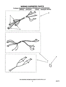 07 - Wiring Harness parts for Whirlpool Range RF302BXXG2 from AppliancePartsPros.com
