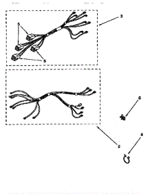 Wiring Harness parts for Whirlpool Range RF302BXDQO from AppliancePartsPros.com