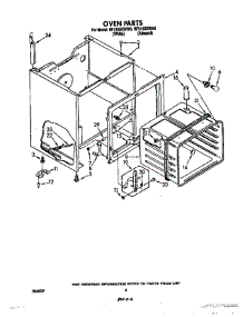 05 - Oven parts for Whirlpool Range RF3165XWN0 from AppliancePartsPros.com