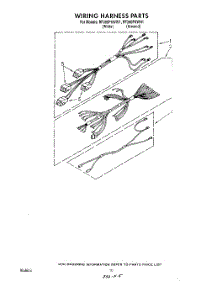 07 - Wiring Harness parts for Whirlpool Range RF390PXWN1 from AppliancePartsPros.com