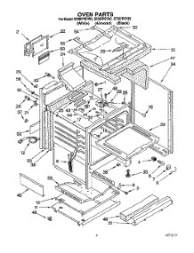 05 - Oven parts for Whirlpool Range SF387PEYW2 from AppliancePartsPros.com