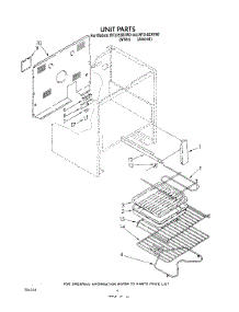 04 - Unit , Literature And Optional parts for Whirlpool Range RF3165XVW0 from AppliancePartsPros.com