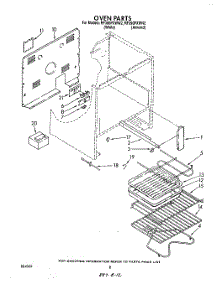 06 - Oven (Continued) , Lit / Optional parts for Whirlpool Range RF390PXWN2 from AppliancePartsPros.com