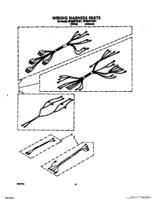 07 - Wiring Harness parts for Whirlpool Range RF365PXXN1 from AppliancePartsPros.com