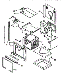 Oven parts for Whirlpool Range RS676PXEQ0 from AppliancePartsPros.com