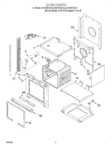 02 - Oven parts for Whirlpool Range RS675PXEZ2 from AppliancePartsPros.com