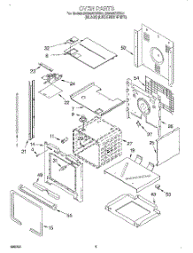 02 - Oven parts for Whirlpool Range RS696PXEB0 from AppliancePartsPros.com