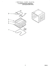 04 - Internal Oven parts for Whirlpool Range RS696PXEB0 from AppliancePartsPros.com
