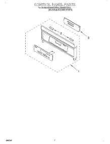 05 - Control Panel, Literature parts for Whirlpool Range RS696PXEB0 from AppliancePartsPros.com