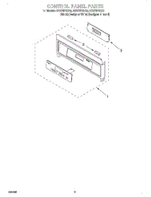 05 - Control Panel, Literature parts for Whirlpool Range RS675PXEB2 from AppliancePartsPros.com