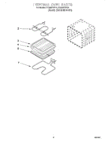 04 - Internal Oven parts for Whirlpool Range RS696PXEB2 from AppliancePartsPros.com