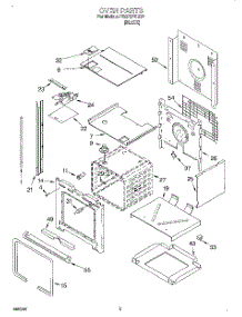 03 - Oven parts for Whirlpool Range RS675PXEB0 from AppliancePartsPros.com