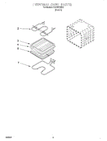 04 - Internal Oven parts for Whirlpool Range RS675PXEB0 from AppliancePartsPros.com
