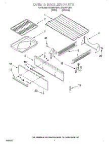 05 - Oven And Broiler parts for Whirlpool Range SF302BEGN1 from AppliancePartsPros.com
