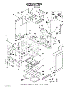 04 - Chassis Parts parts for Whirlpool Range GFG474LVS0 from AppliancePartsPros.com