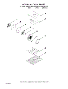 06 - Internal Oven Parts parts for Whirlpool Range GGE390LXB01 from AppliancePartsPros.com