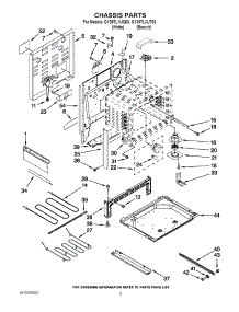 03 - Chassis Parts parts for Whirlpool Range GY397LXUQ03 from AppliancePartsPros.com