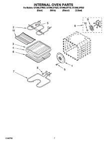 05 - Internal Oven Parts parts for Whirlpool Range GY398LXPQ02 from AppliancePartsPros.com