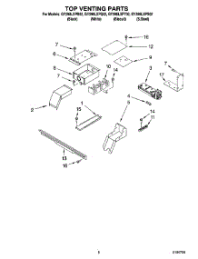 06 - Top Venting Parts, Optional Parts parts for Whirlpool Range GY398LXPT02 from AppliancePartsPros.com