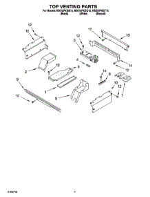 06 - Top Venting Parts, Optional Parts parts for Whirlpool Range RS675PXGB15 from AppliancePartsPros.com