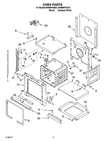 02 - Oven Parts parts for Whirlpool Range RS696PXGB15 from AppliancePartsPros.com