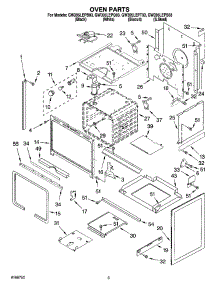 03 - Oven Parts parts for Whirlpool Range GW395LEPQ03 from AppliancePartsPros.com