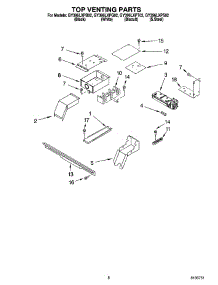 06 - Top Venting Parts, Optional Parts parts for Whirlpool Range GY396LXPB02 from AppliancePartsPros.com