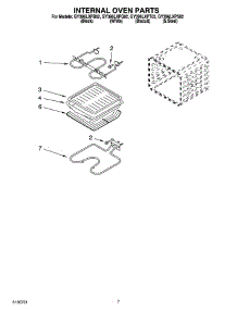 05 - Internal Oven Parts parts for Whirlpool Range GY396LXPS02 from AppliancePartsPros.com