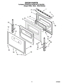 06 - Door Parts, Optional Parts (Not Included) parts for Whirlpool Range SF378LEPB3 from AppliancePartsPros.com