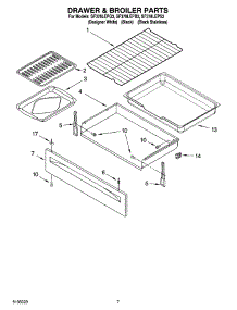 05 - Drawer & Broiler Parts parts for Whirlpool Range SF378LEPQ3 from AppliancePartsPros.com