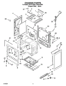 04 - Chassis Parts parts for Whirlpool Range GS470LEMB4 from AppliancePartsPros.com