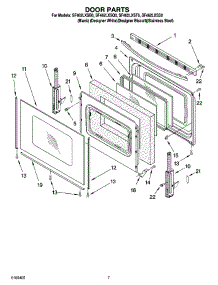 05 - Door Parts parts for Whirlpool Range SF462LXSS0 from AppliancePartsPros.com