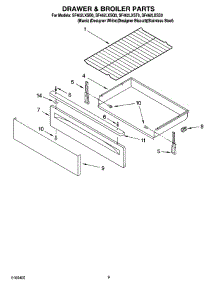 06 - Drawer & Broiler Parts, Optional Parts parts for Whirlpool Range SF462LXSQ0 from AppliancePartsPros.com