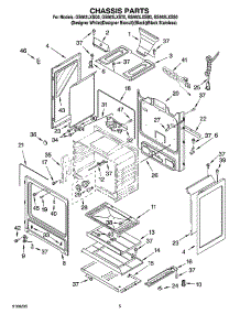 04 - Chassis Parts parts for Whirlpool Range GS563LXSQ0 from AppliancePartsPros.com