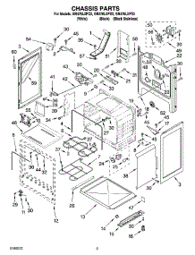 03 - Chassis Parts parts for Whirlpool Range GR478LXPS3 from AppliancePartsPros.com