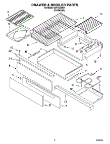 06 - Drawer & Broiler Parts, Optional Parts (Not Included) parts for Whirlpool Range GS475LEMS4 from AppliancePartsPros.com