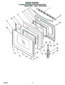 06 - Door Parts, Optional Parts (Not Included) parts for Whirlpool Range GS773LXSQ0 from AppliancePartsPros.com