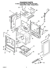 04 - Chassis Parts parts for Whirlpool Range GS470LEMB3 from AppliancePartsPros.com