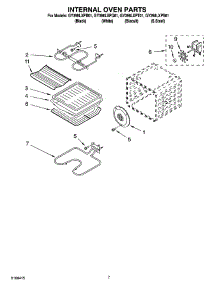 05 - Internal Oven Parts parts for Whirlpool Range GY398LXPB01 from AppliancePartsPros.com